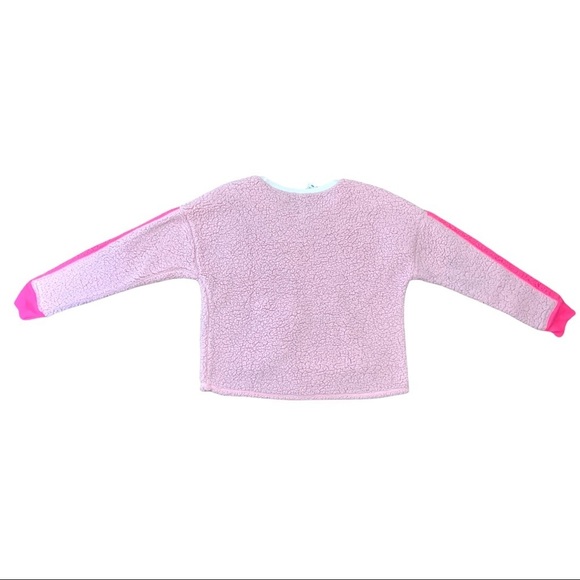 Justice Sherpa Sweater Girls Size 12 - Picture 2 of 5